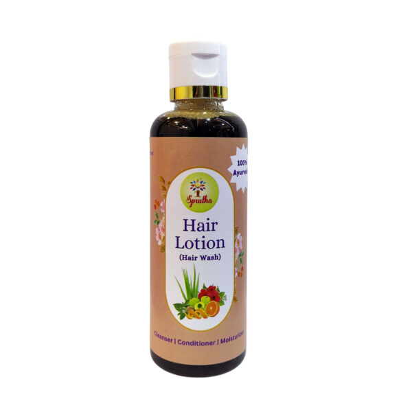 Ayurvedic Hair Growth Lotion, Scalp Cleanser, Anti-Dandruff, Anti-Hair Loss, Maka and Amla, 3-in-1 Formula